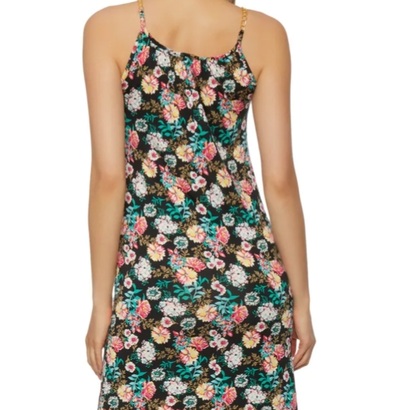 Chain Straps Floral Dress - Picture 3 of 6